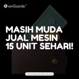 masih muda jual mesin 15 unit sehari